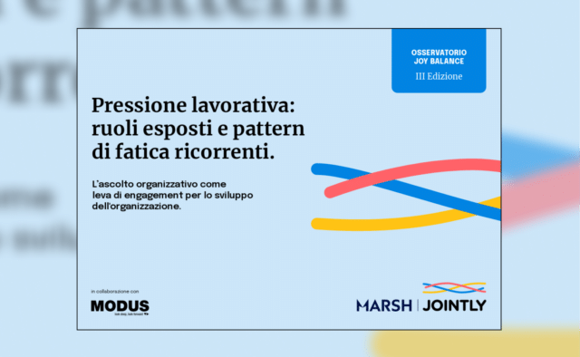 Pressione lavorativa – Modus Jointly
